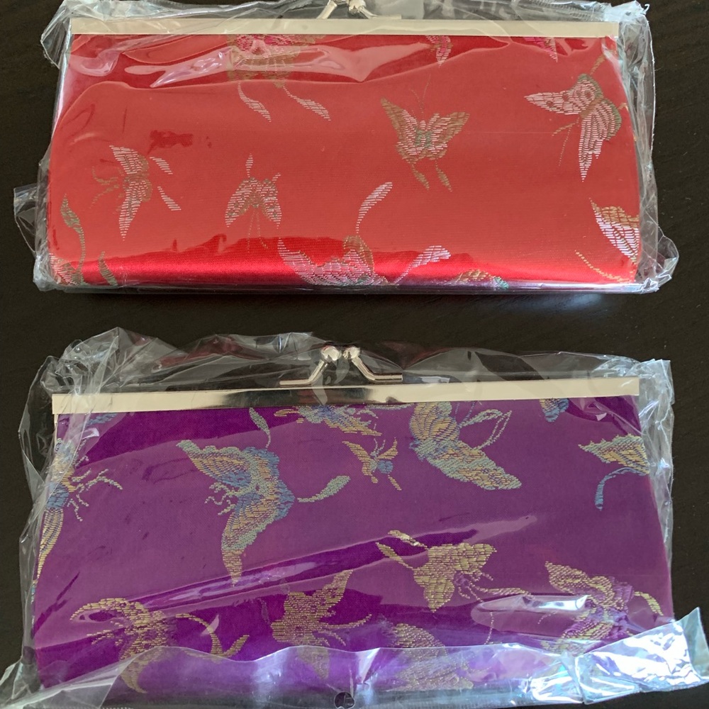 New clutches, super cute and functional.